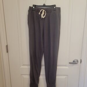 Cozy Women's Pajama Pants in Charcoal